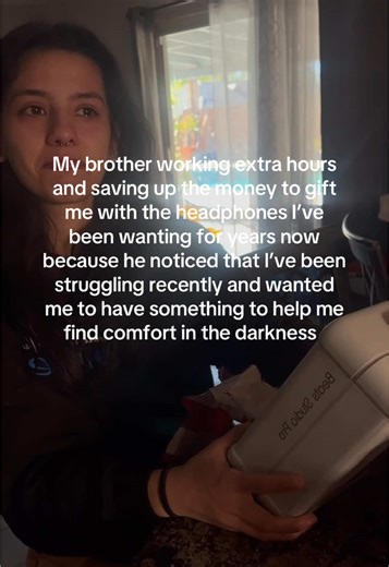 Heartwarming Gift: Brother Surprises with Headphones
