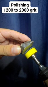 Polishing part 2 In this video we are polishing from 1200 to 2000 grit. #meteorite #Chondrite #polishing | Nicholas Aristeidou