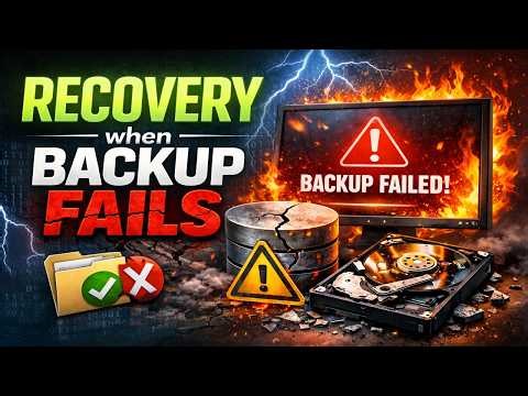 How to Recover Lost Files When Backups Fail with Wondershare Recoverit