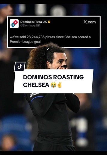 Admin are Arsenal fans ✌️💔 #chelsea #dominos #prem #footballtiktok #barcelona