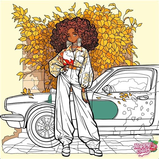 Happy Colour, Coloring App, #coloringbookforadults