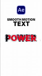 POWER Text Animation | Bold 3D Typography Effect
