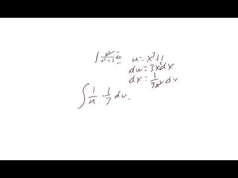 calculus integrate x^2/x^3+1 dx | practice problem