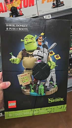 Shrek, Donkey & Puss in Boots LEGO Set at Walmart DreamWorks