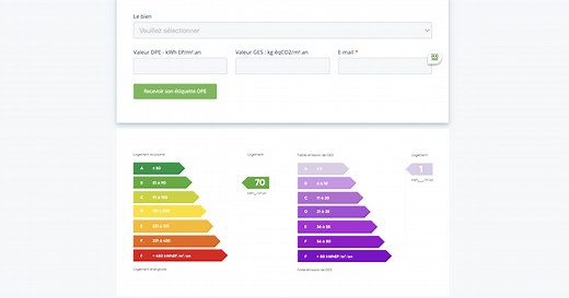 Étiquette DPE : informations, lecture, générateur 2025