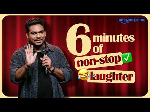 Zakir Khan And 6 Mins Of Unlimited Laughter 🤣 | ‪@ZakirKhan‬ | Stand Up Comedy | Prime Video India
