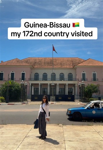 Guinea-Bissau is such a unique country! It is reminding me a bit of Brazil, I don’t know if it’s because of the language or the architecture, but I love it so far! After the long travel days before I am so happy to be here and be exploring Bissau, the capital city of Guinea-Bissau 🇬🇼 #guineabissau #bissautiktok🇬🇼❤️ #westafrica #femaletraveler #adventuretravel