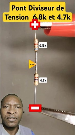 🔥🔥Voltage Divider Bridge between two Resistors 6k8 and 4k7, same current but different Voltage 🔥