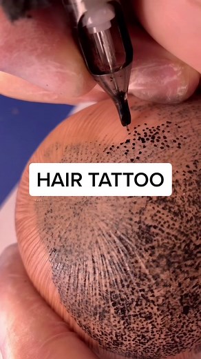 do you like the result? #bobbysmoketattoo #hairtattoo #dottattoo #tattoo