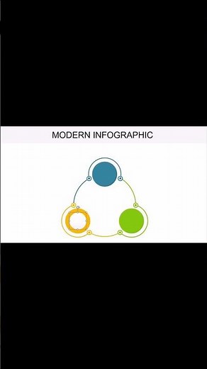 How to Create a Modern 3-Step Infographic in PowerPoint | Interactive Triangle Diagram Tutorial