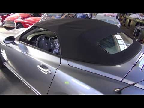 Chrysler Crossfire Convertible Top Replacement by Cooks Upholstery