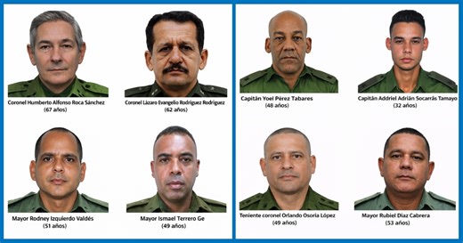 Régimen cubano publica las identidades de los 32 militares muertos en Venezuela durante captura de Maduro