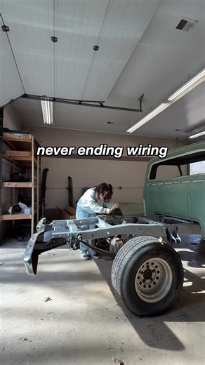 13 hours restoring a bumpside ford f100 in 60s! #carsoftiktok #tiktokautocampaign