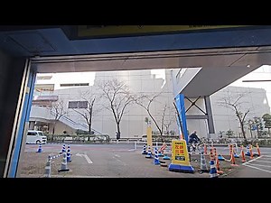 From the Sogo Omiya store multi-storey parking lot exit