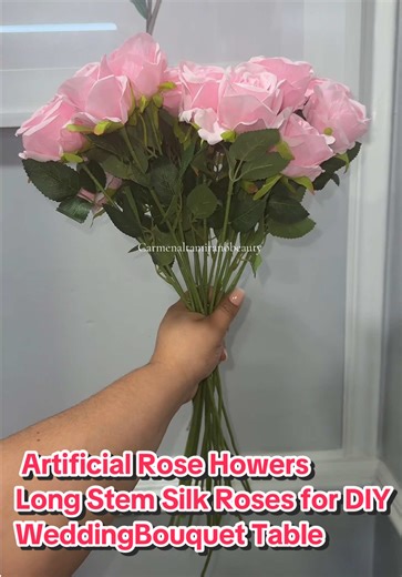 Artificial Roses for DIY Wedding Bouquets and Decor