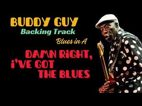 A Blues by legend Buddy Guy BACKING TRACK JAM - 94 bpm