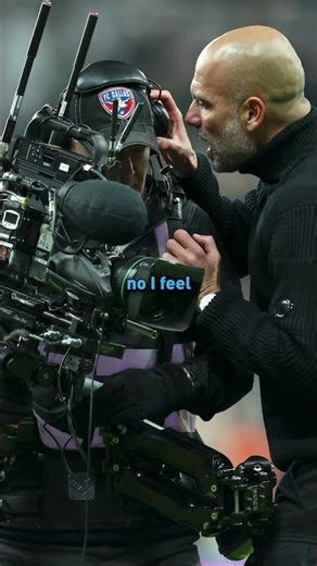 Pep Guardiola apologized for confronting a camera operator after Man City’s defeat at Newcastle 🗣️