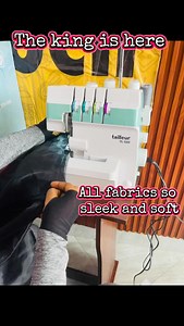 All fabrics Super neat overlocking | Doch sewing machine