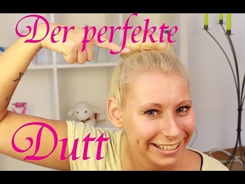Dutt mit Duttkissen schnell und einfach