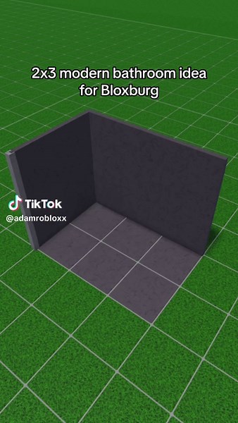 Price: ~6k ┊Small modern & minimalistic bathroom for Bloxburg #bloxburg #bloxburghack #bloxburgbuild #robloxbloxburg #roblox #trending #adamrobloxx #foryou