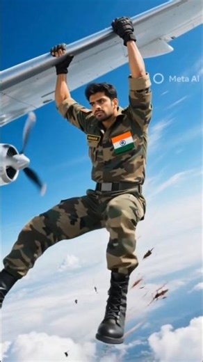 “Mid-Air Bomb Threat | Soldier Becomes the Ultimate Hero” #ai #army #soldier