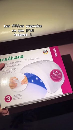 Machine à ongles UV Medisana à 13€ chez Action