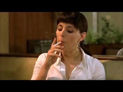 Madeleine Stowe smoking cigarette compilation Part 1 🚬