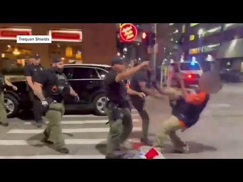 Several Detroit police officers under investigation after Greektown punch as new video emerges