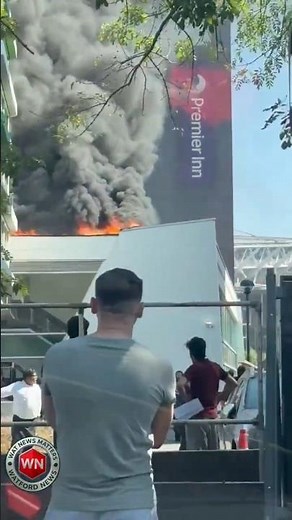 London Fire: Huge Inferno Erupts Near Wembley Park 🚨