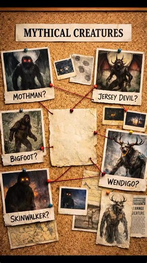 Mysterious Creature Spotted in Foggy Forest