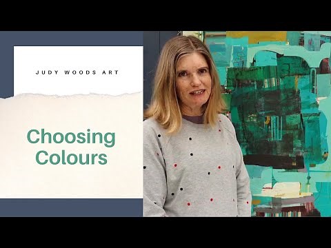 Choosing Colours | Judy Woods Art