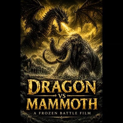 🐉🦣 Dragon vs Mammoth: The Legendary Survival Film ❄️🔥
