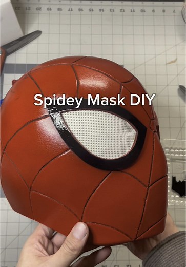 Create a Spider-Man Mask from Eva Foam