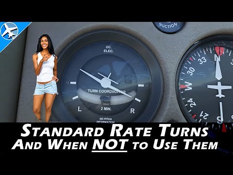 The Turn Coordinator | Standard Rate Turns Explained