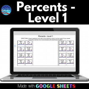 Percents - Level 1 | Google Sheets