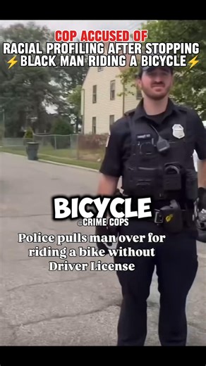 Officers Accused of Unlawfully Stopping Man for Riding His Bike on a Sidewalk