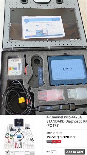 Special thanks to Pico Technology for this Picoscope 4425a standard kit that will be up for auction at the TOOLS Pennsylvania training event May 29th - June 1st in Lancaster Pa. SD Charities Inc. #PicoTechnology | ScannerDanner