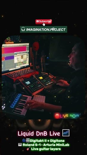 Liquid DnB with Psy Touch 🧬 | Live Studio Performance