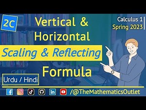Vertical and Horizontal Stretching and Compression | Reflection of Graph || Lec 2C