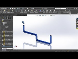 Flow Animation through a water Pipe in SolidWorks