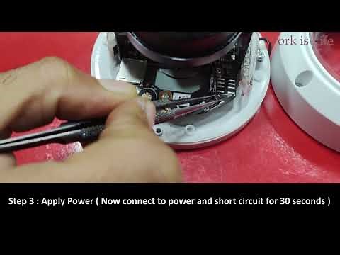 Reset Uniview IP Camera Password | Unv IPC322LB