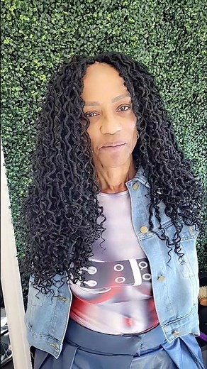 FAUX GODDESS LOCS CROCHET | Versatile Braid Pattern