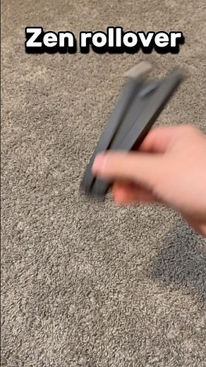 Butterfly knife trick - zen rollover #balisong #butterflyknife #shorts #knifetricks #fidget #fyp