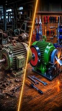 I Turned a Junk Motor Into a Knife Sharpener & Grinder part1