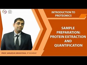 Sample preparation Protein extraction and quantification