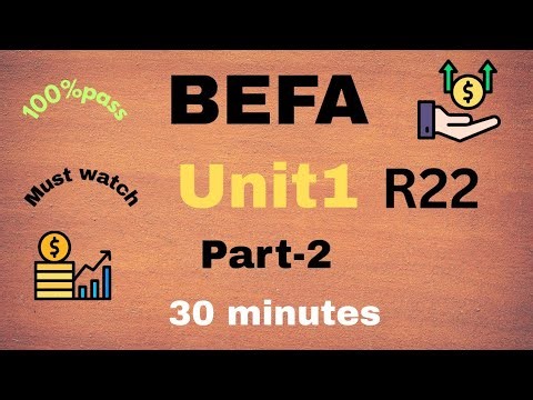 befa unit1 part2 | in just 30 minutes | R22 | must watch | explained in a simple way..