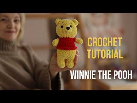 Crochet Winnie the Pooh – Step by Step Tutorial (Amigurumi) 🧸🍯