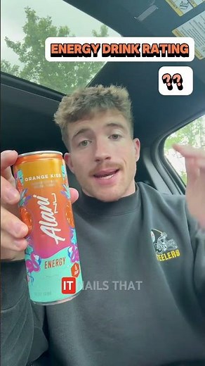 Alani Orange Kiss Energy Drink Review #energydrinks