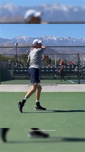 18K views · 126 reactions | How to Dominate the Baseline Like Jannik Sinner  Video credit: @zenracquets #rennis #movement #sinner #reels | Online Tennis Instruction | Facebook