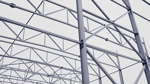 Resilient Titanium Alloy Frame Future Building Stock Footage Video (100% Royalty-free) 3426839039 | Shutterstock